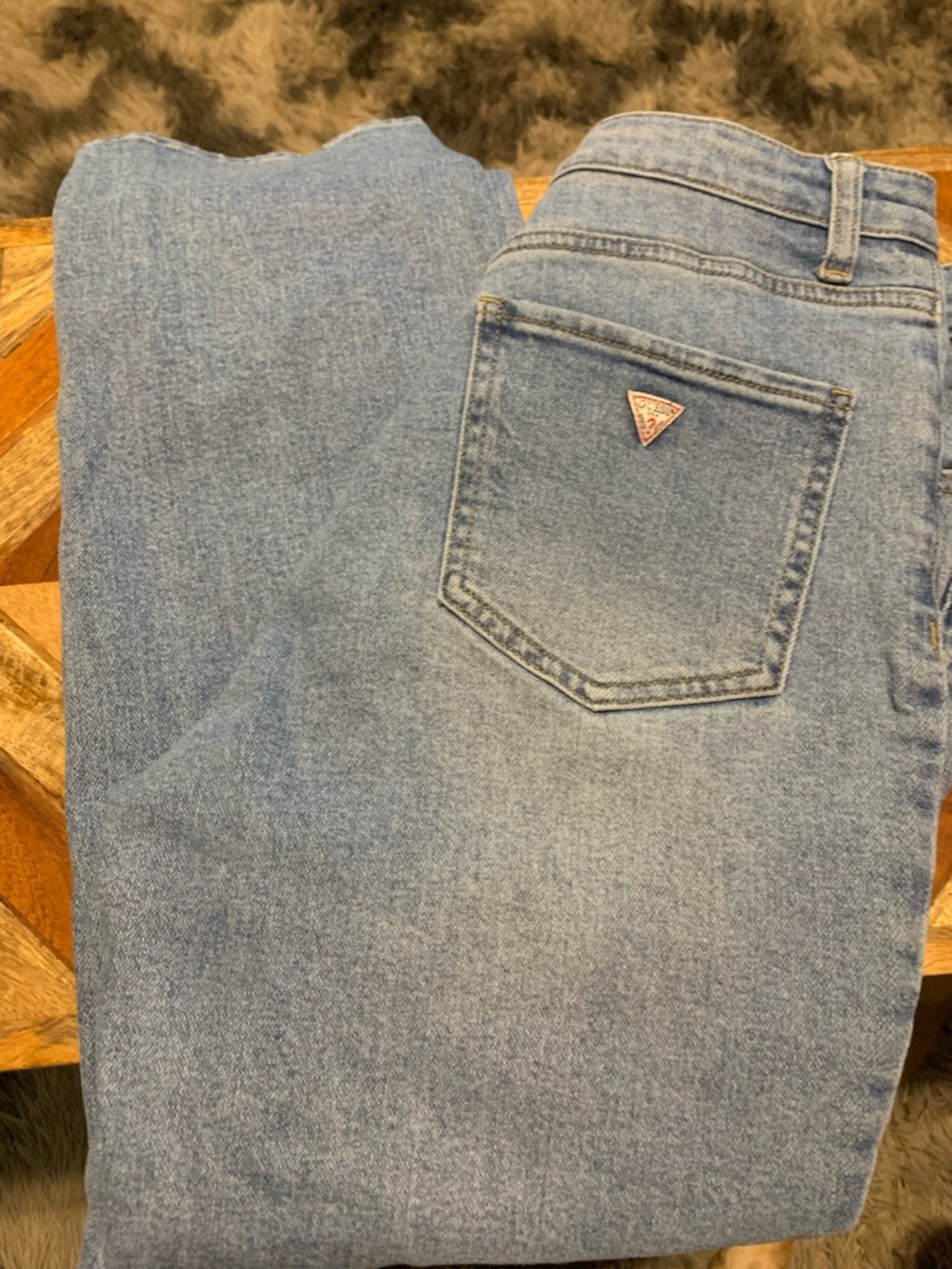 Guess High-Rise Women's Jeans - Light Blue